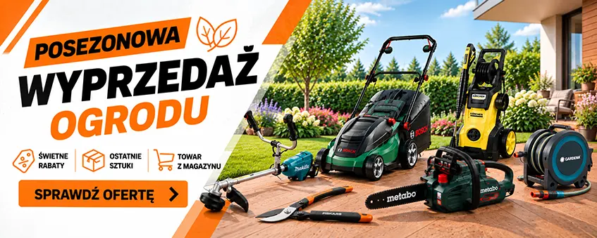 Posezonowa wyprzedaż ogrodu