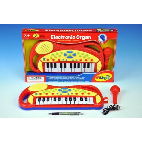 Pianinko z mikrofonem 38cm 00410066