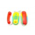 Teddies Telefon z tworzywa sztucznego 2 szt., 7 m zasięgu 00410115