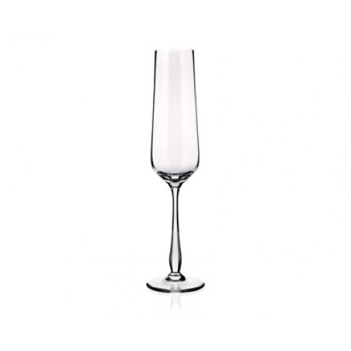 BANQUET Gourmet Crystal Zestaw 6 szt. kieliszków do szampana 235 ml 02B2G003235