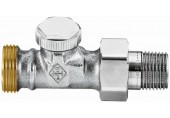 HEIMEIER Regutec DN15–1/2" złączka powrotna grzejnika,prosta, gwint zewnętrzny 0366-02.000