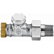 HEIMEIER Regutec DN15–1/2" złączka powrotna grzejnika,prosta, gwint zewnętrzny 0366-02.000