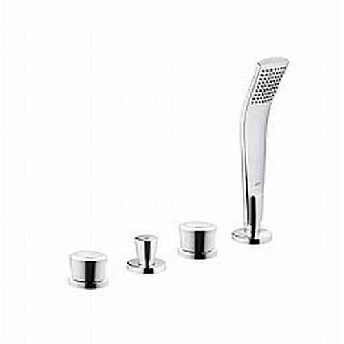 KLUDI Joop! Bateria wannowo-natryskowa 4-otworowa chrom 554260505