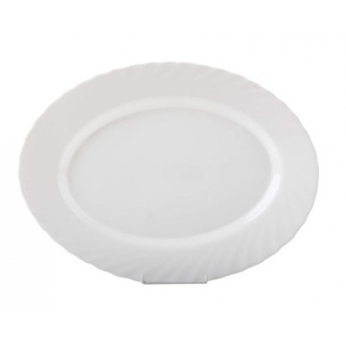 BORMIOLI Talerz owalny Trianon 35 cm 05D6877 BORMIOLI Talerz owalny Trianon 35 cm 05D6877