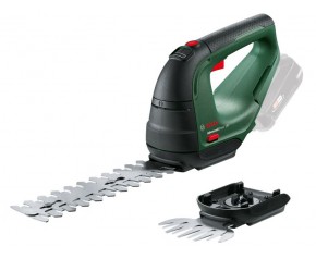 BOSCH AdvancedShear 18V-10 Zestaw: akumulatorowe nożyce do trawy i do krzewów 0600857001