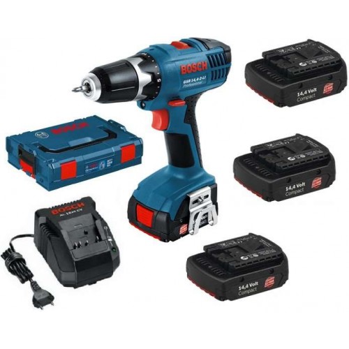 BOSCH GSR 14,4-2 Li 3xAKU Wiertarko-wkrętarka 0.615.990.FD6 BOSCH GSR 14,4-2 Li 3xAKU Wiertarko-wkrętarka 0.615.990.FD6