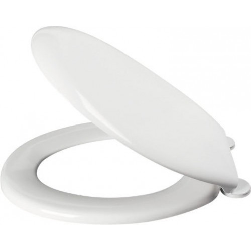 SAPHO 1011 Deska sedesowa z uranu, duroplast, uniwersalna, biała