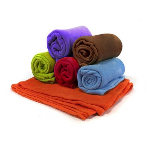 VETRO-PLUS Koc z mikrofibry Downy 150x200cm mix kolorów 1011ML02U