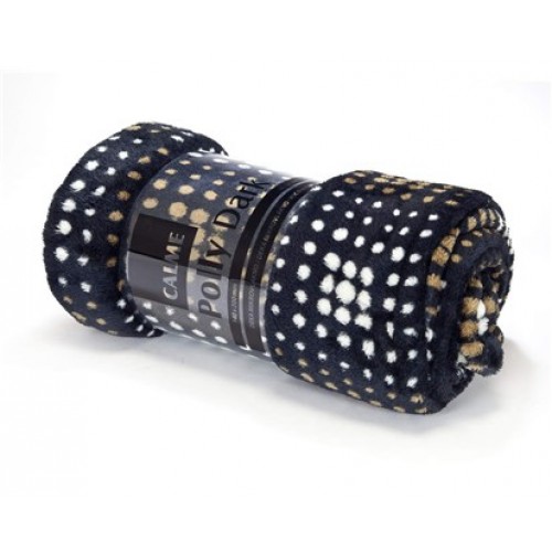 VETRO-PLUS Koc z mikrofibry Polly, 140x200cm, Dark 1011MP004