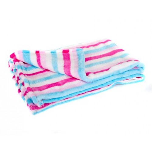 VETRO-PLUS Koc z mikrofibry Polly, 140x200cm, Stripes 1011MP006