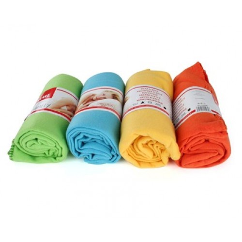 VETRO-PLUS Koc fleece Sweety zielony/niebieski 1011U000B