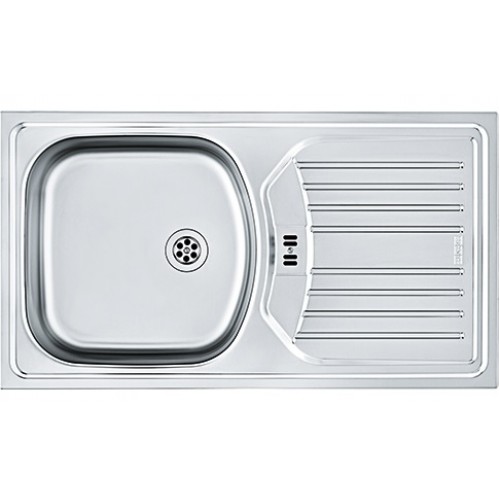 Franke ETN 614 NOVA 6/4 "78x43, zlew ze stali nierdzewnej (z korkiem) 101,0363,37