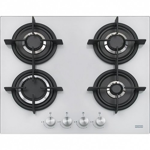 Franke FHCR 604 4G HE WH C Crystal White Białe szkło 106.0374.281