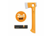 Fiskars X-series X13 lekka siekiera + ostrzałka noży i siekier Xsharp 1075437
