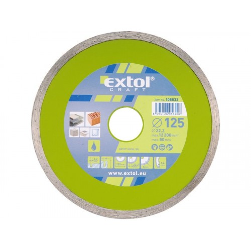 EXTOL CRAFT Tarcza diamentowa do ciecia 150x22,2mm Całoobwodowy - 108833