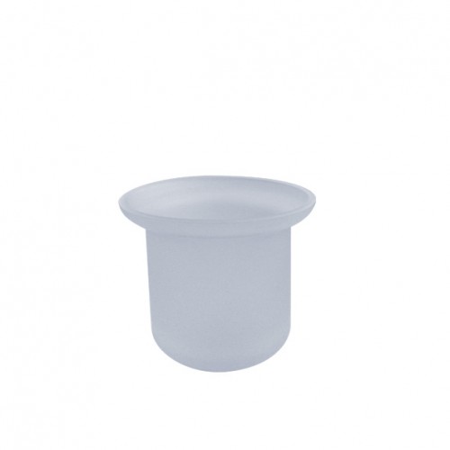 NIMCO PARTS Zapasowy pojemnik do szczotki toaletowej WC, matowe szkło 1094C NIMCO PARTS Zapasowy pojemnik do szczotki toaletowej WC, matowe szkło 1094C