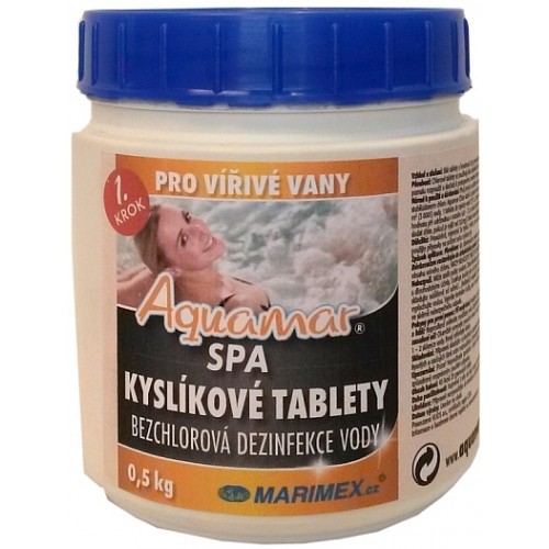 MARIMEX Tabletki do dezynfekcji basenu, bez chloru Aquamar Spa 0,5 kg 11313104