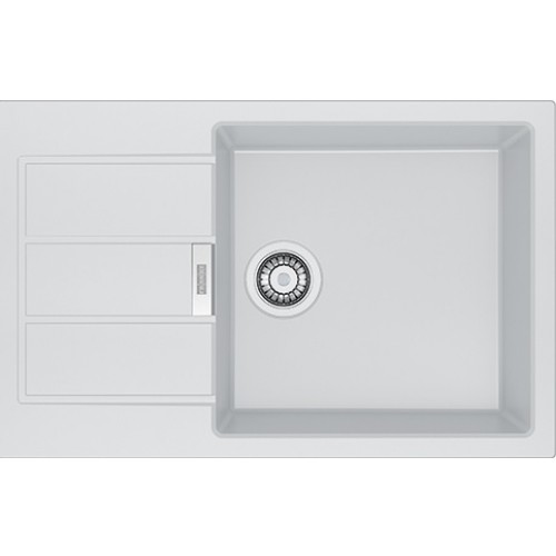 Franke Sirius SID 611-78 XL, 780x500 mm, zlewozmywak, biały polarny 114.0496.086