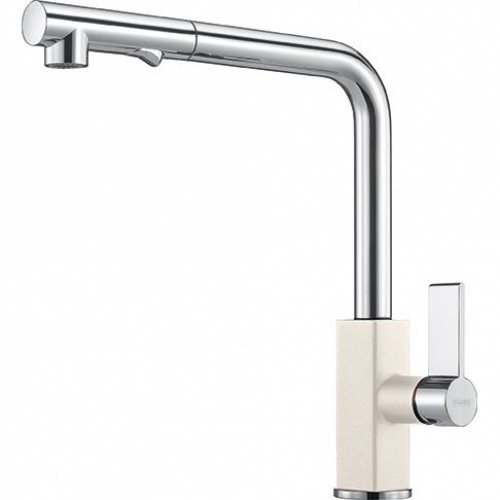 Franke Maris Wyciągana wylewka z funkcją prysznica, Chrom/Kremowy 115.0392.359 Franke Maris Wyciągana wylewka z funkcją prysznica, Chrom/Kremowy 115.0392.359