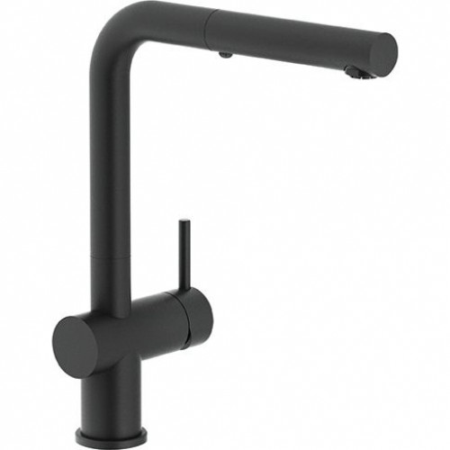 Franke Active Plus SM Bater z wyciąganą wylewką, czarny mat, 115.0524.890