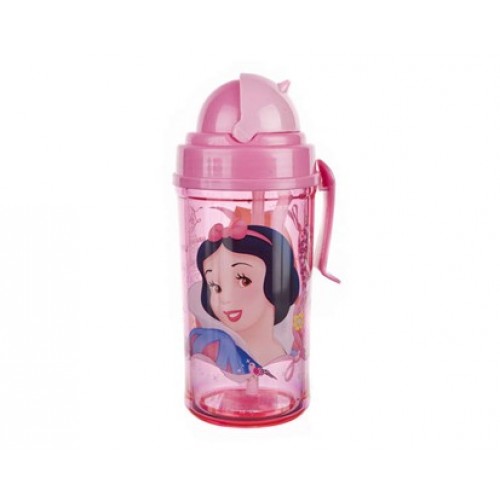 BANQUET Butelka ze słomką 350ml, Księżniczki 1222PR34222 BANQUET Butelka ze słomką 350ml, Księżniczki 1222PR34222