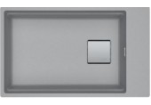 Franke Kanon KNG 110-62, 760x460 mm, zlewozmyvak Fragranit+ Kamienny Szary 125.0512.518