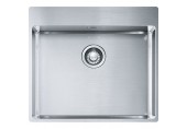 Franke Box BXX 210-54 TL, 570x510mm, zlewozmywak, Stal szlachetna 127.0369.295