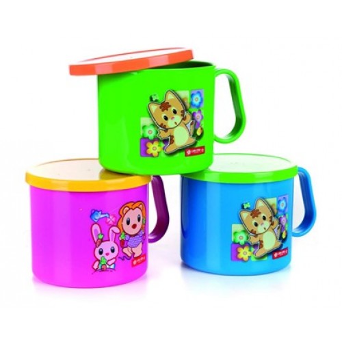 BANQUET Lilly Kubek z pokrywką 200ml 12GL19 BANQUET Lilly Kubek z pokrywką 200ml 12GL19
