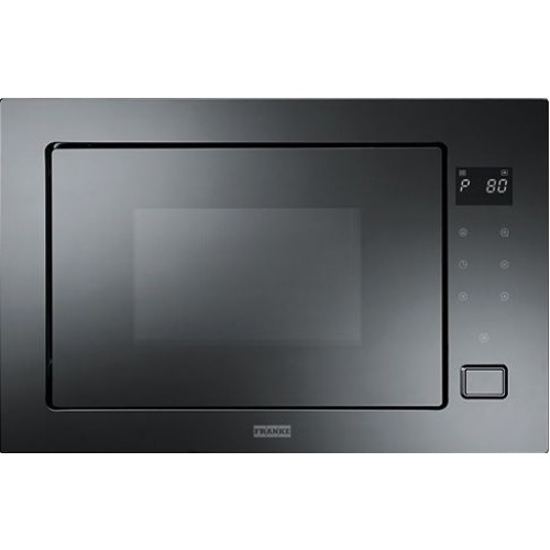 Franke Black Line FMW 250 CR2 G BK, Kuchenka mikrofalowa, Czarne szkło 131.0391.304