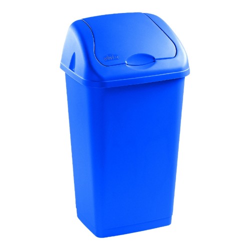 HEIDRUN Kosz na śmieci ALTHEA, 48,5 x 28 x 22,5 cm, 18l niebieski HEIDRUN Kosz na śmieci ALTHEA, 48,5 x 28 x 22,5 cm, 18l niebieski