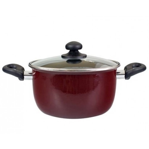 VETRO-PLUS ARES Garnek ze szklaną pokrywką 20 cm 13EN20 VETRO-PLUS ARES Garnek ze szklaną pokrywką 20 cm 13EN20