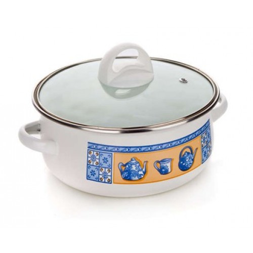 BANQUETgarnek emaliowany Dijon 24 cm 13SMBL124 BANQUETgarnek emaliowany Dijon 24 cm 13SMBL124