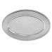 VETRO-PLUS Owalna taca 30cm stal nierdzewna 1530130