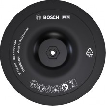 BOSCH PRO Backing Pad, 125 x 8 mm, z mocowaniem na rzepy 1609200154