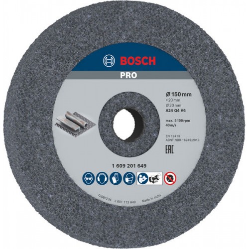 BOSCH Tarcza szlifierska do szlifierek podwójnych 150 mm, 20 mm, 46 1609201649