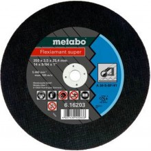 Metabo Flexiamant super cutting disc 350x3.5x25.4 steel, TF 41 (616203000)