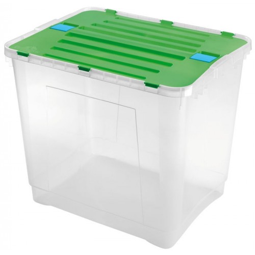 HEIDRUN Pojemnik ze zintegrowaną pokrywą 59 x 50 x 46 cm, 34 litrów, 1645