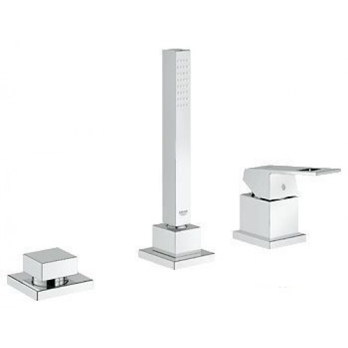 GROHE Eurocube trójotworowa kombinacja wannowa 19966000 GROHE Eurocube trójotworowa kombinacja wannowa 19966000