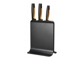 Fiskars Blok plastikowy z trzema nożami czarny 1057555