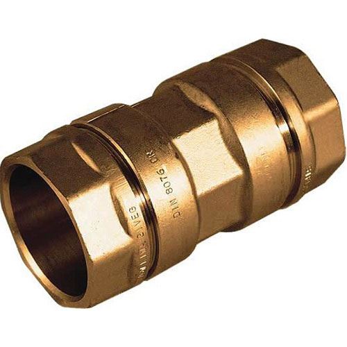 ISIFLO T-100 złączka prosta do wody, 25 × 25 mm, GW/GW 2.1.100.25