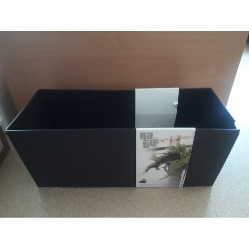 PRZECENA!!! Prosperplast RATO CASE Doniczka 80x33x32cm brązowy DRTC800