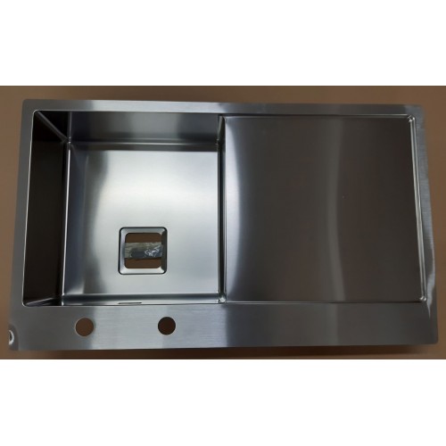 ALVEUS STYLUX 50 Zlewozmywak stalowy, 860 x 510 mm, stal nierdzewna, prawy 1084294
