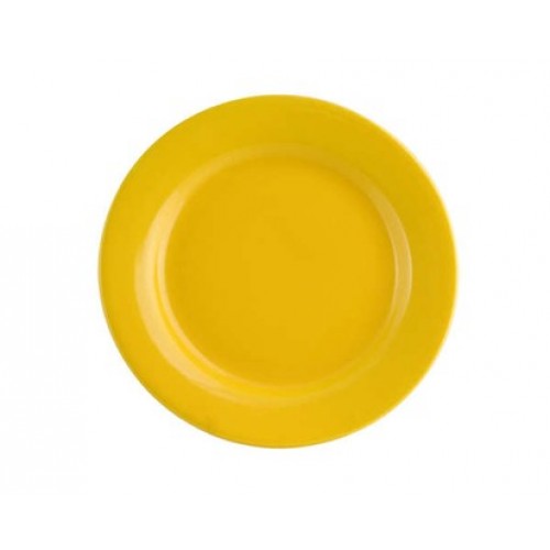 VETRO-PLUS Talerz płytki żółty 23cm 202140120I233 VETRO-PLUS Talerz płytki żółty 23cm 202140120I233
