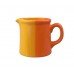 Porcelanowy mlecznik pomarańczowo-żółty 260ml 203087COY