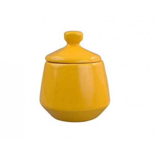 VETRO-PLUS Cukiernica żółta square 280ml 2030931120D