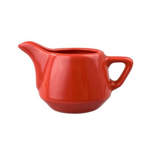 VETRO-PLUS Porcelanowy mlecznik SQUARE, czerwony 230ml 20309372C VETRO-PLUS Porcelanowy mlecznik SQUARE, czerwony 230ml 20309372C