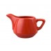 VETRO-PLUS Porcelanowy mlecznik SQUARE, czerwony 230ml 20309372C
