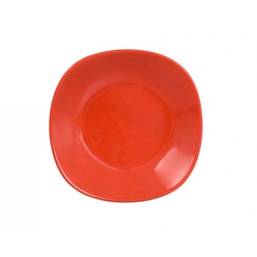 VETRO-PLUS Talerz głęboki square 23cm czerwony 203093872A