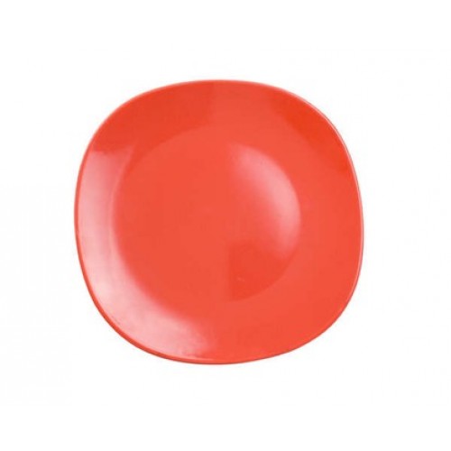 VETRO-PLUS Talerz płytki square 32,5cm czerwony 203093872PL