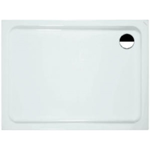 LAUFEN SOLUTIONS Akrylowy brodzik 90 x 75 cm, biały, 2.1150.5.000.000.1